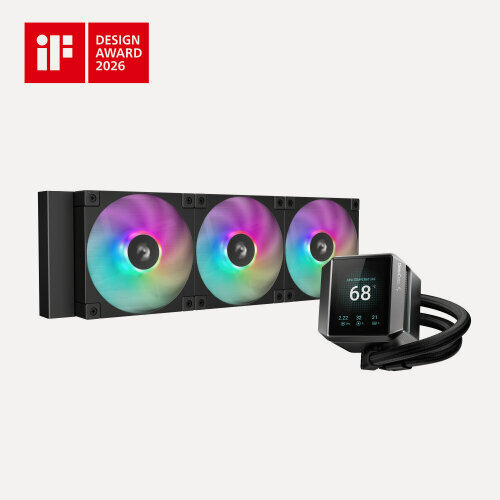 Изображение товара СВО для процессора Deepcool MYSTIQUE 360 ARGB (R-LX750-BKADSNC-G-1)