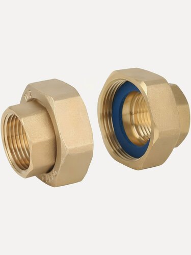 Изображение товара Гайки для насоса, латунь, 1"х1" 1/2, г-г, Gappo, G1228.0806