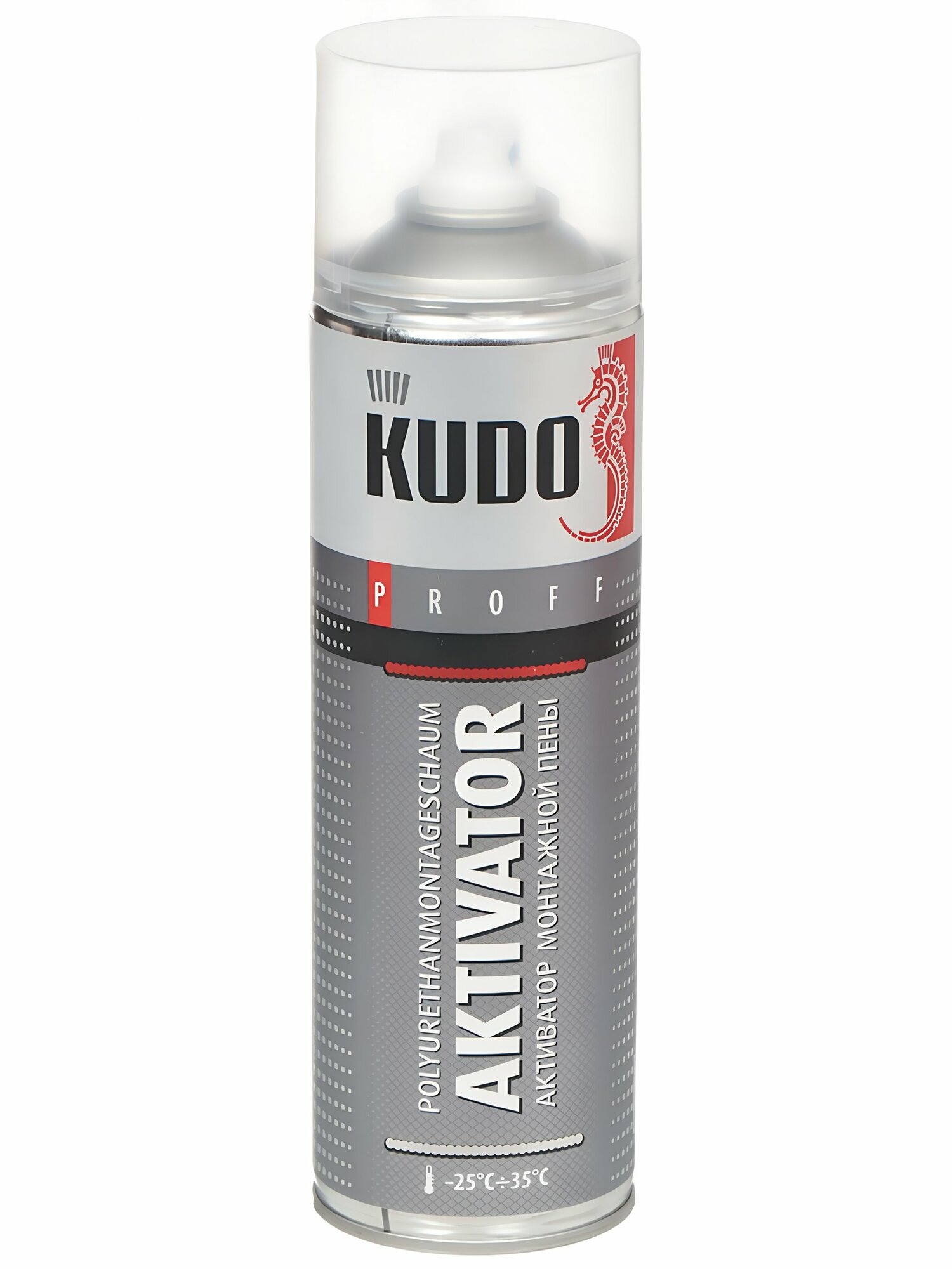 Активатор монтажной пены, 0.65 л, KUDO