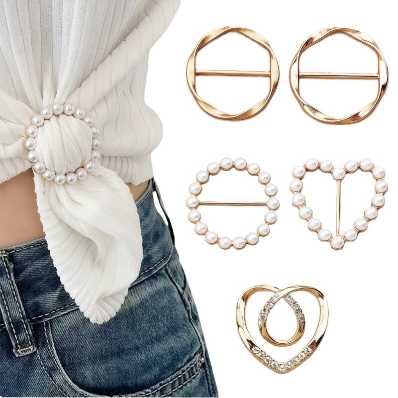5Pcs Zinc Alloy Waist Cincher Fasteners For Dress Shirt Clothing Accessories