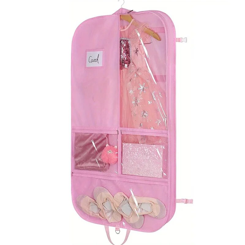 MOTUONILOVE Пылезащитная сумка для танцевальных костюмов Розовый, Pink
