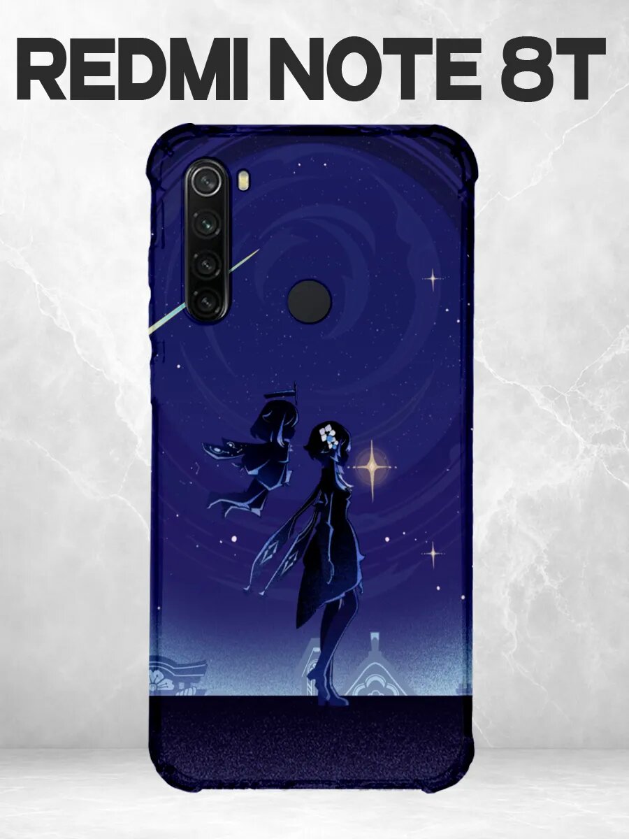 Чехол на Redmi Note 8T Genshin Impact