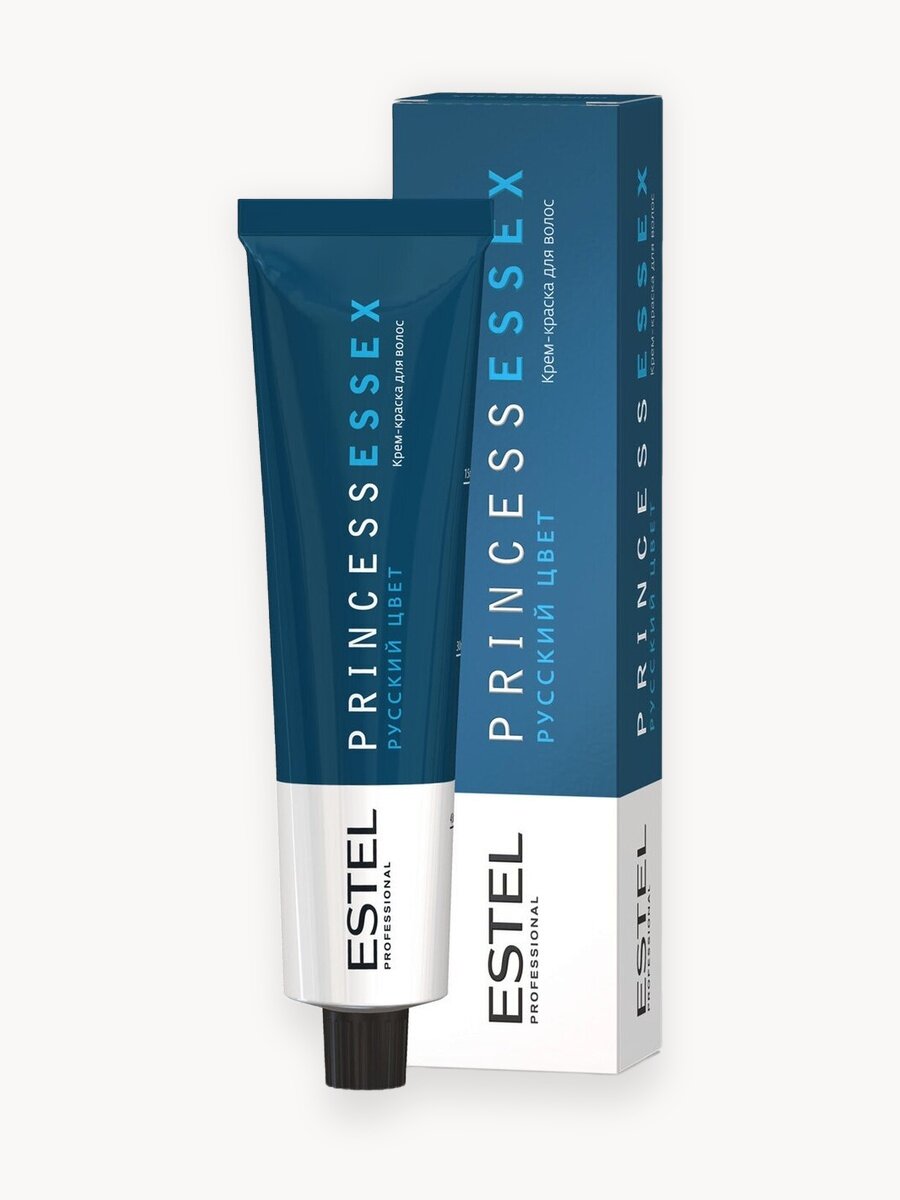 Краска для окрашивания волос ESTEL PROFESSIONAL Princess Essex 1/0 черный классический 60 мл