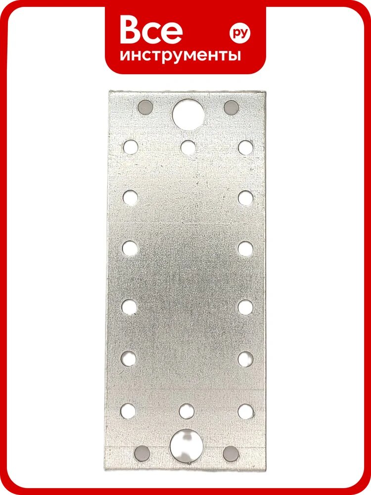 Крепежная пластина Крепстор кр140 (140х55) 15 шт. 4665317045210
