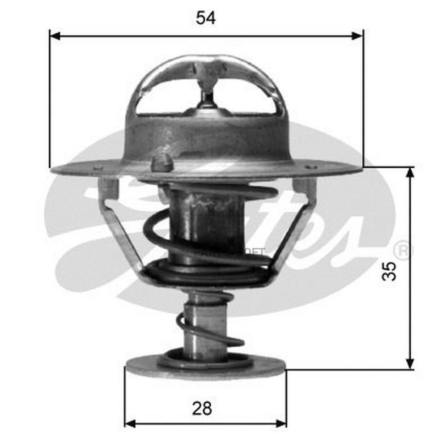 GATES TH04282G1 Термостат арт. продавца GATESTH04282G1
