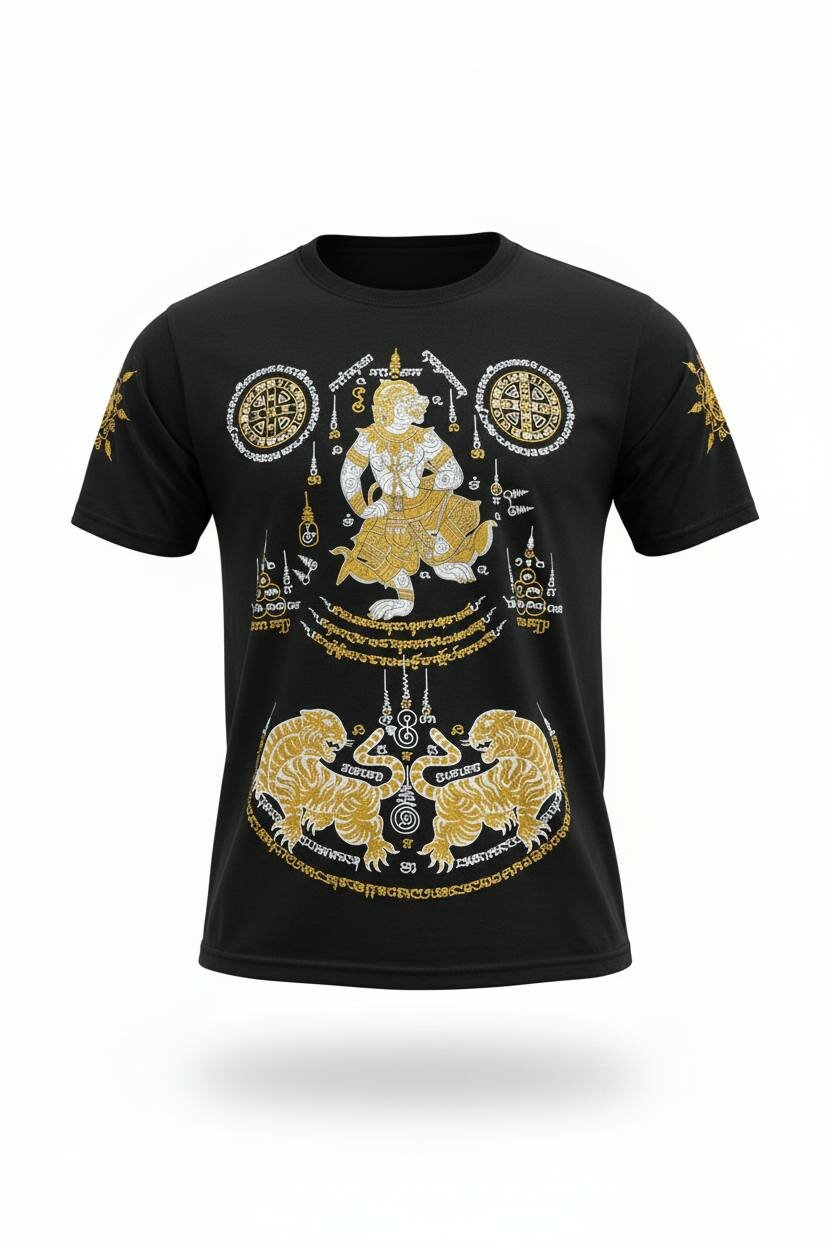 Футболка спортивная Born to be Muaythai, размер M, черный — фото 1