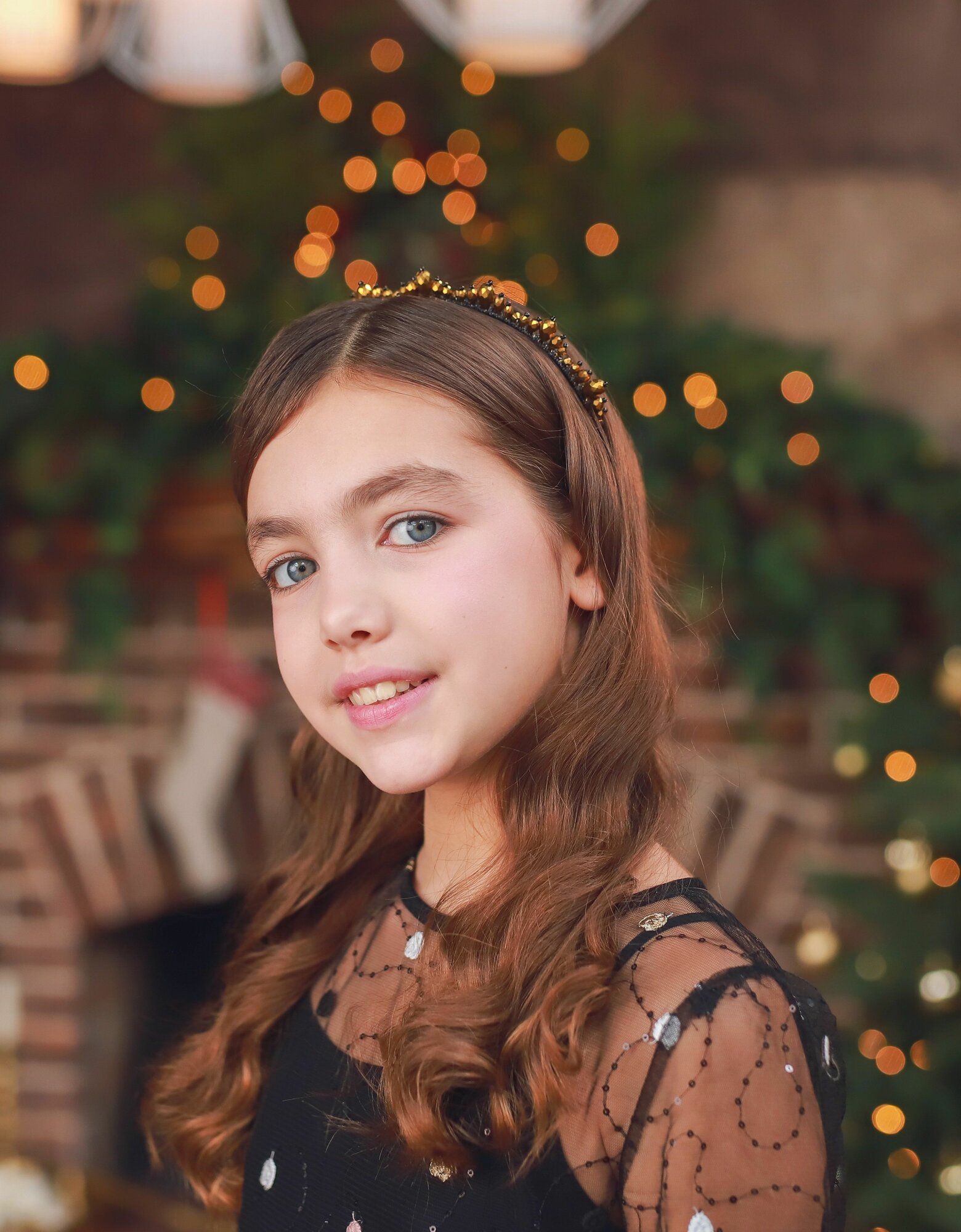 Ободок большой для девочки Андерсен Сальса — фото 1