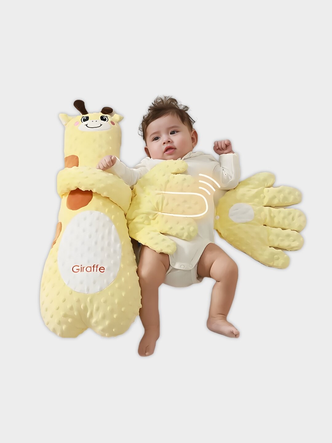 Мягкая игрушка-жираф, плюшевый плюшевый спальный мешок для детей