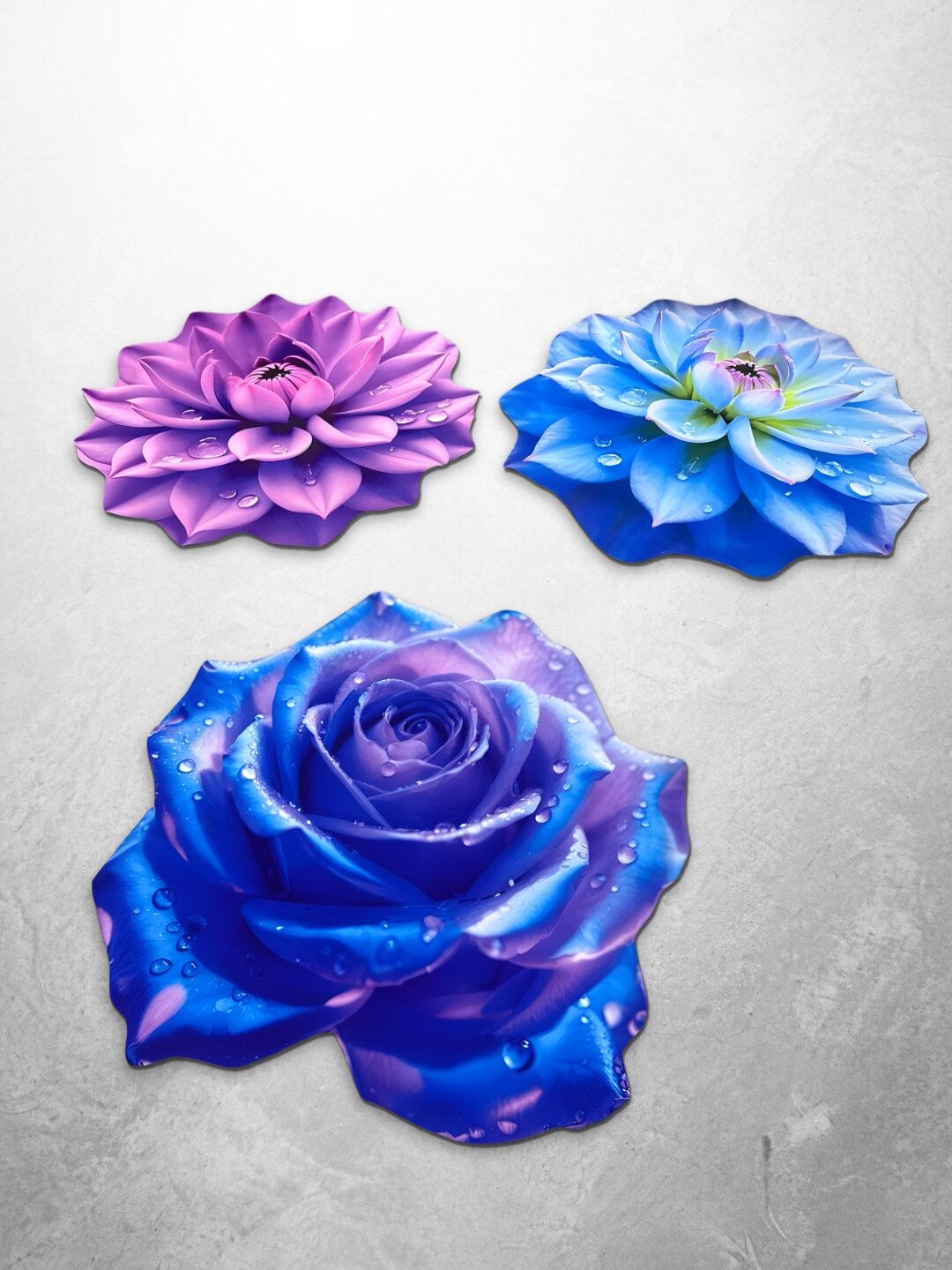 3D Ковёр в форме цветка | Дизайнерский коврик для дома, для гостиной и спальни