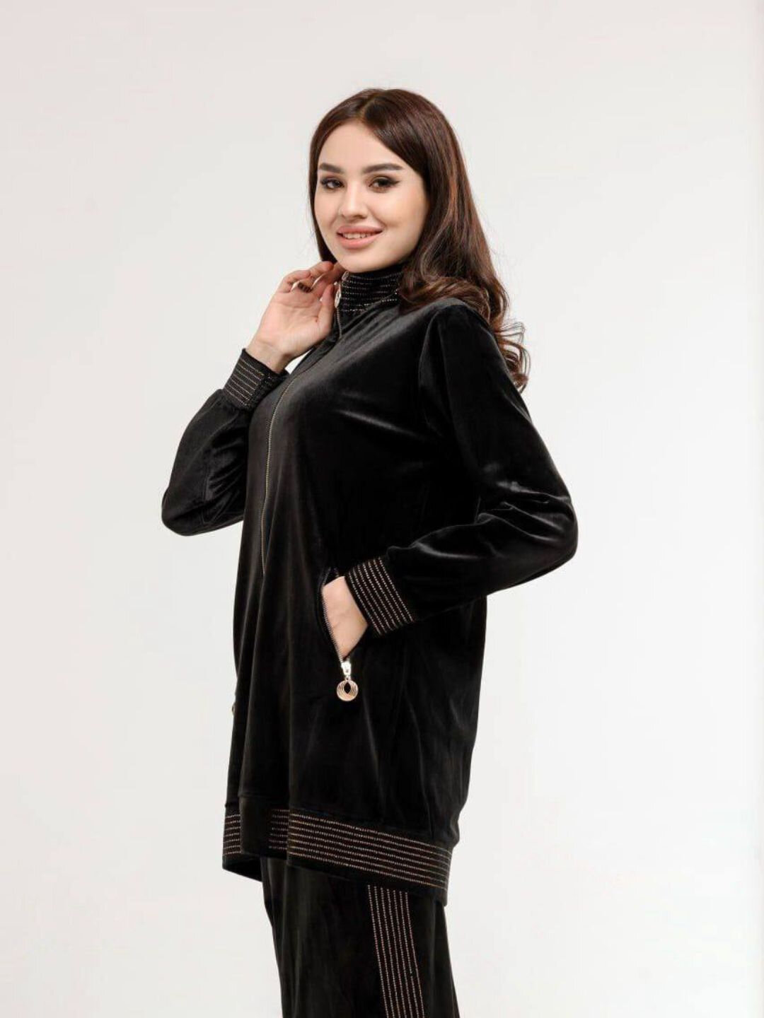 Комплект одежды , размер 46-52, черная — фото 1