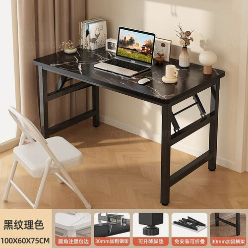 Изображение товара Складной стол "Домашний офис универсальный угол, с регулируемыми ножками 100cm