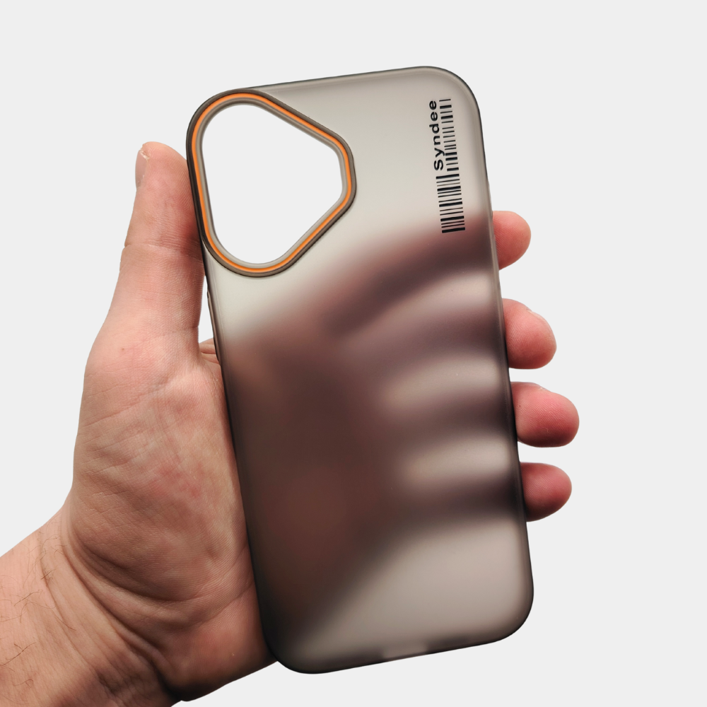 Чехол для APPLE IPHONE 17 чёрный матовый, ударопрочный, не желтеет, тонкий