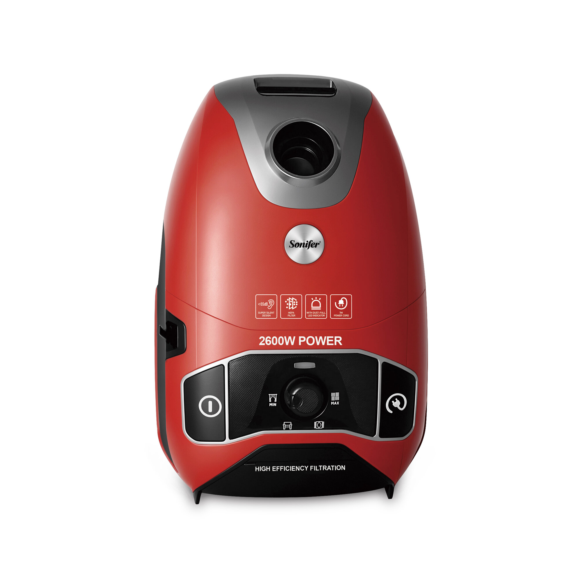 Sonifer SF‑2260 — это бытовой пылесос от бренда Sonifer, предназначенный для уборки дома — фото 1