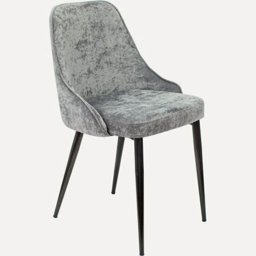 Изображение товара Стул для дома Бюрократ CH-K3 серый Light 19 металл черный на ножках (CH-K3_1/LT19)