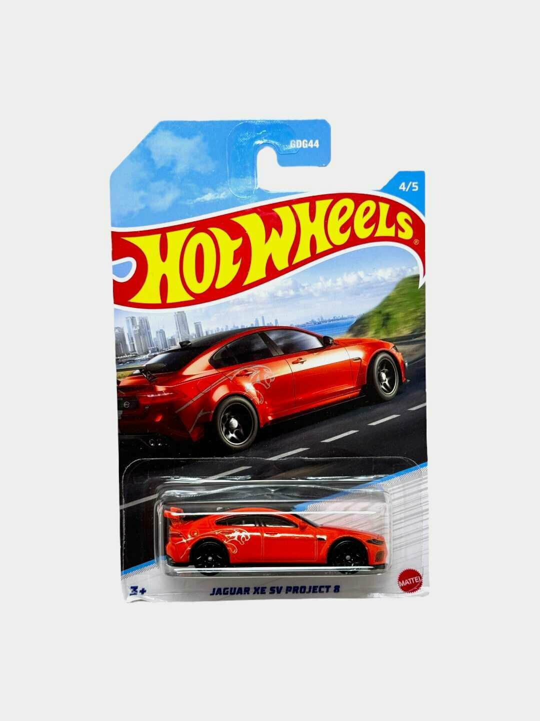 Машина Hot Wheels 25571-4, металлическая, для детей, для коллекционеров, Jaguar XE SV Project 8