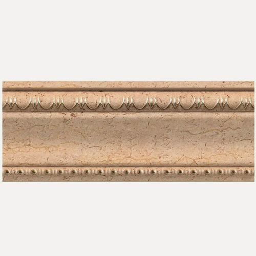 Изображение товара Молдинг, плинтус потолочный 60х18х2400 мм, топаз. Cosca. Набор 4шт.