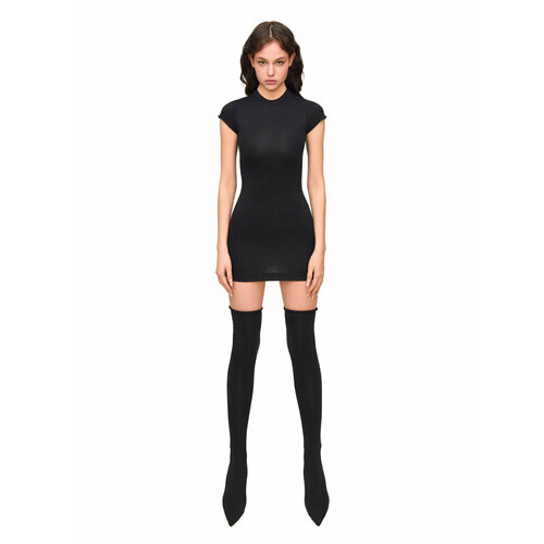 фото Платье xsai t-dress mini, размер xs, черный