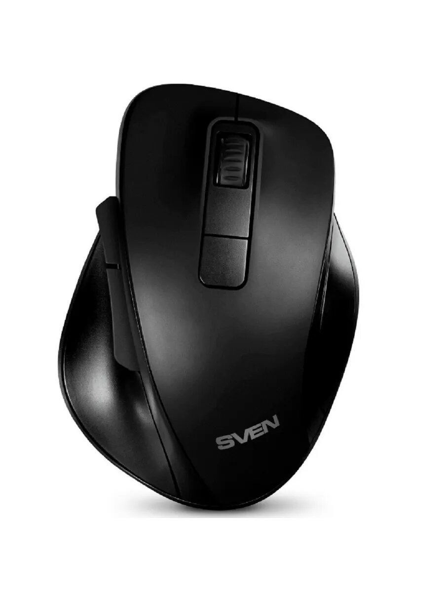 Беспроводная мышь RX-525SW чёрная бесшумн. кл, 5+1кл.