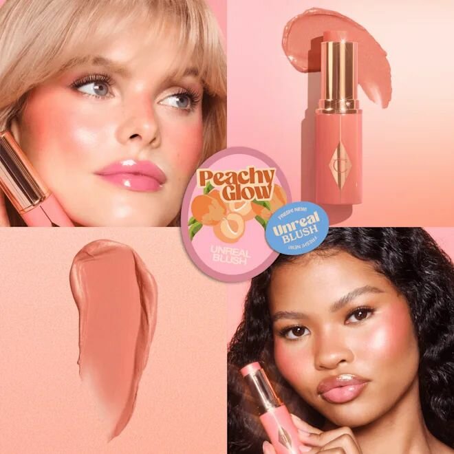 Charlotte Tilbury Румяна Unreal Blush Stick (Peachy Glow), 9g — фото 1