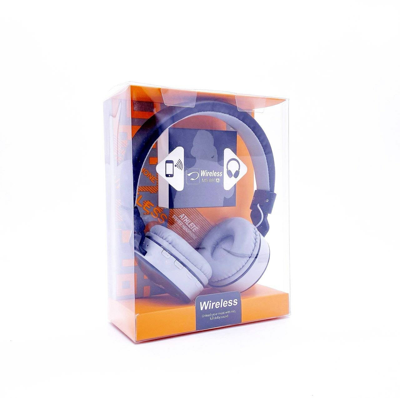 Беспроводные наушники Bluetooth MS-881A, с микрофоном и стерео звуком