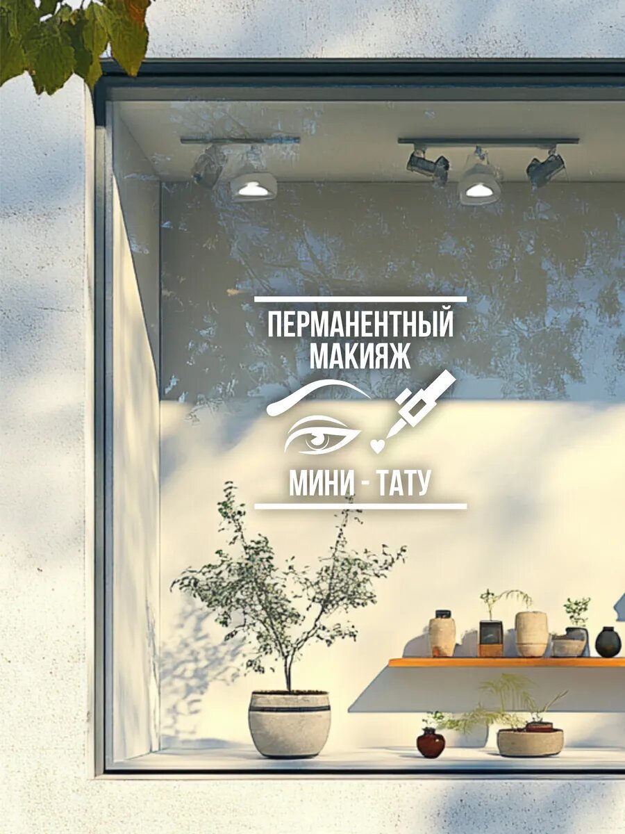 Наклейка перманентный макияж мини-тату — фото 1