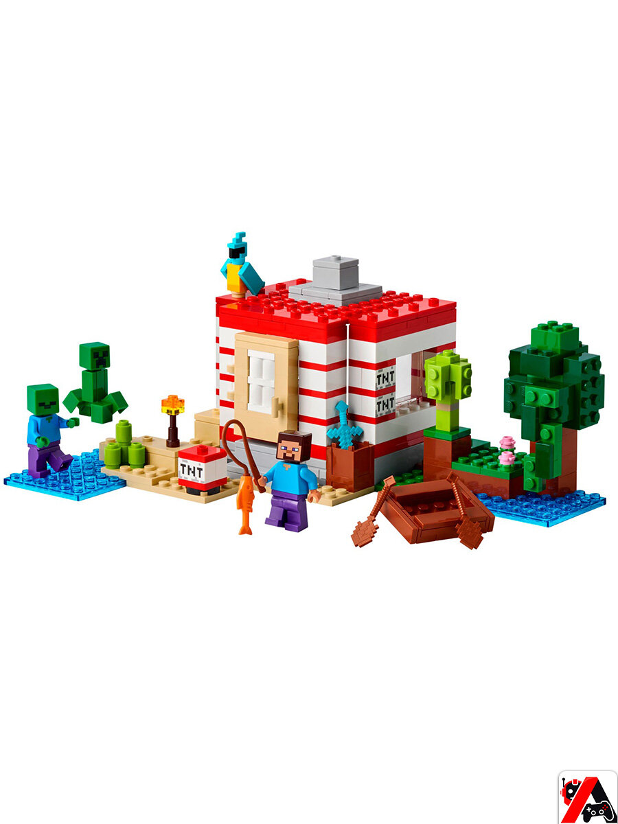Конструктор Майнкрафт Дом в джунглях TNT — фото 1