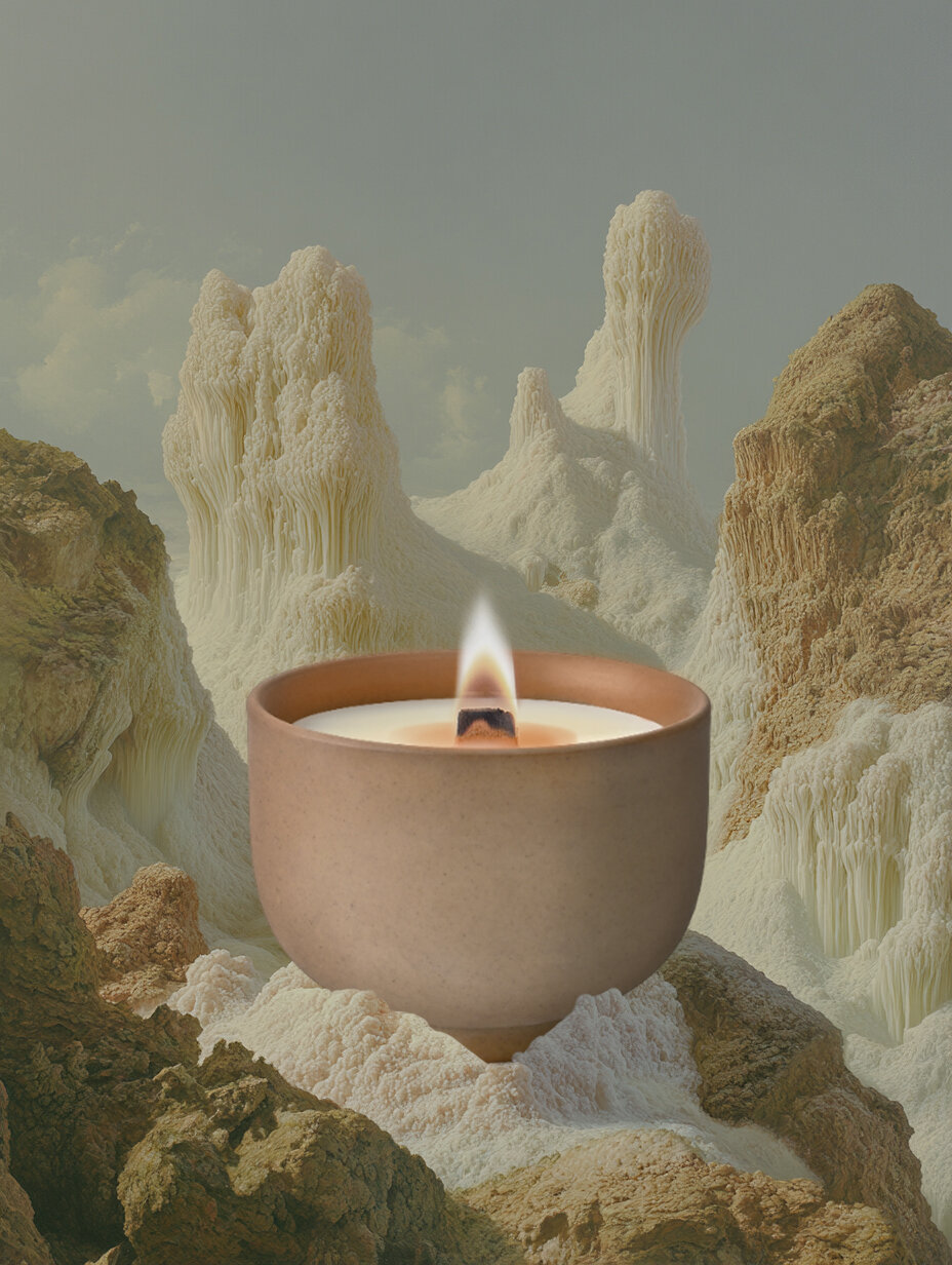 Свеча ароматическая с ароматом османтуса и улуна TSUYU Tea Garden 105 мл