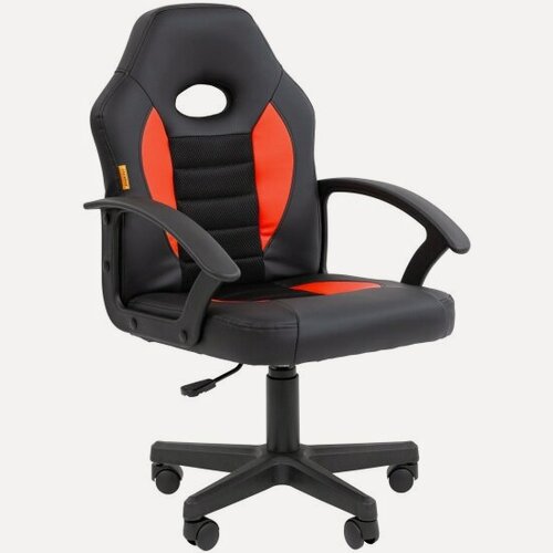 Изображение товара Кресло детское Chairman Kids 111 Россия экокожа черный. красный