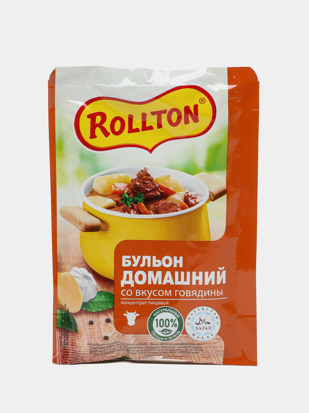 Бульон Rollton, по домашнему, со вкусом говядины — фото 1