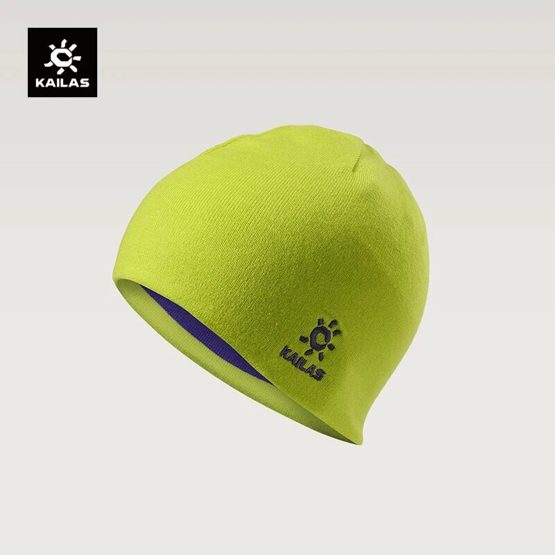 KAILAS двусторонняя вязаная шапка KF2537505 Deep Green 11408