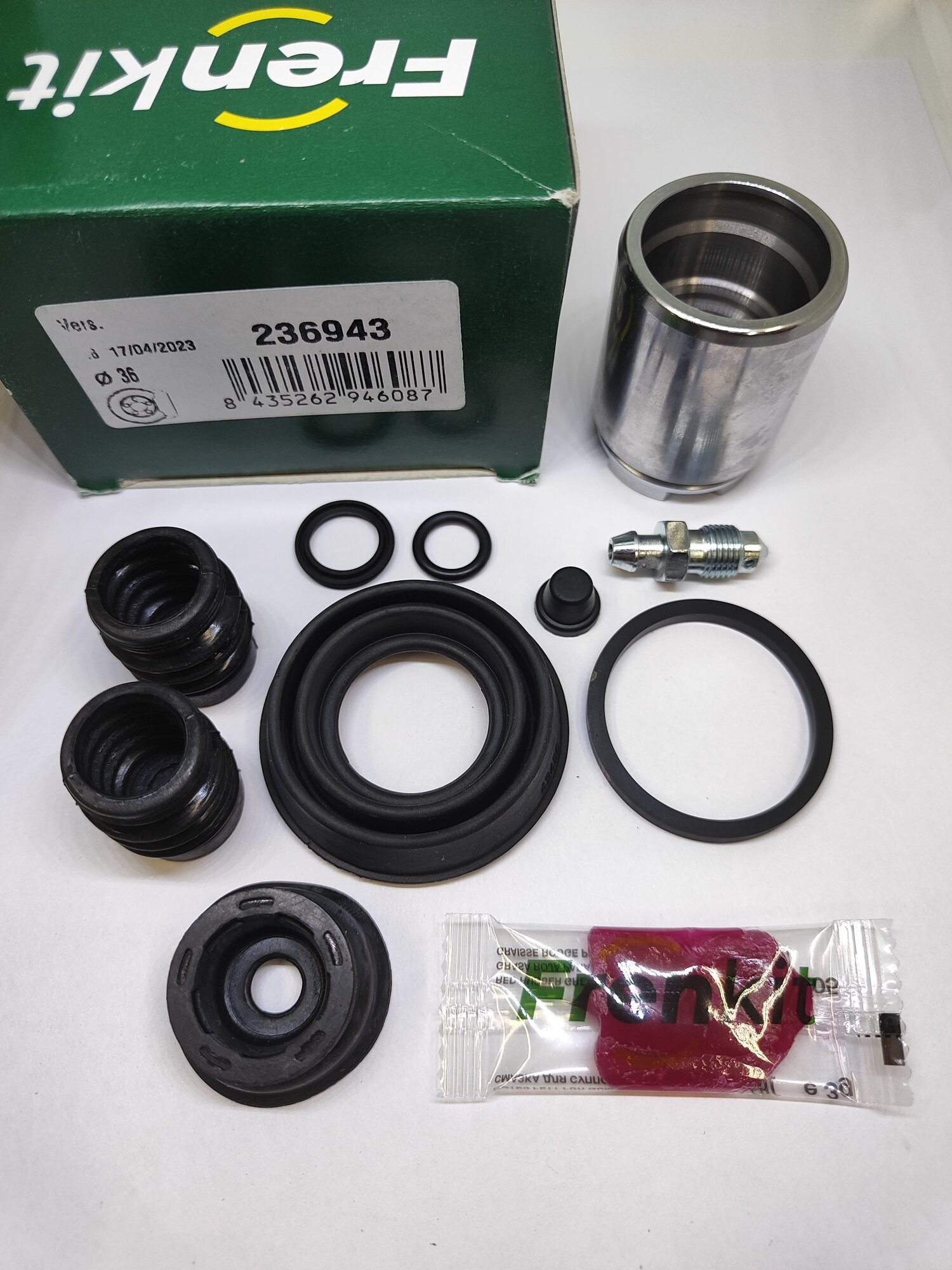 Ремкомплект заднего суппорта с поршнем (без механизма) Mazda 3 BM, BN 2013-2019 Frenkit