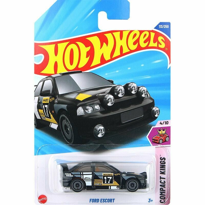 Hot Wheels , литой автомобиль 1:64, серия Ford(FORD Escort)