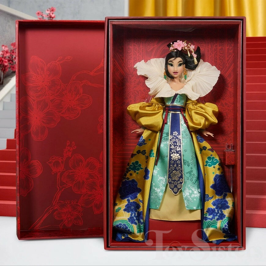 Disney Collector Enchanted Elegance Mulan кукла , COA, премиум упаковка