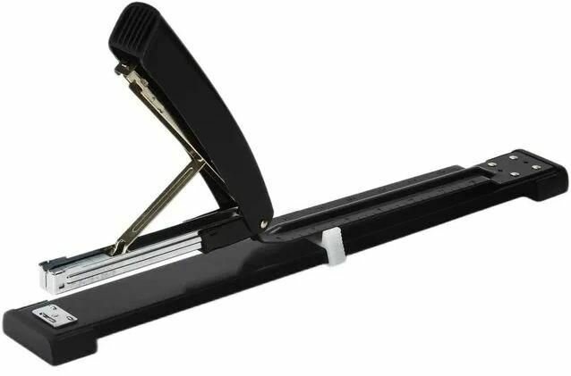 Степлер KW-Trio 24/6 26/6, 20 листов черный 210 скоб, металл пластик, закрытый открытый (05906BLACK)