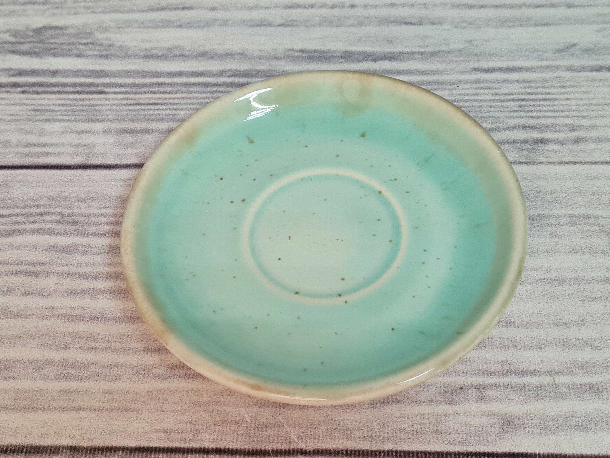 Блюдце NORDIC Alba media фарфор 15см Хорекс