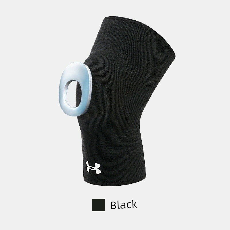 Under Armour спортивный браслет для коленей для бега, баскетбола, фитнеса - черный, S, одиночный экземпляр защита от