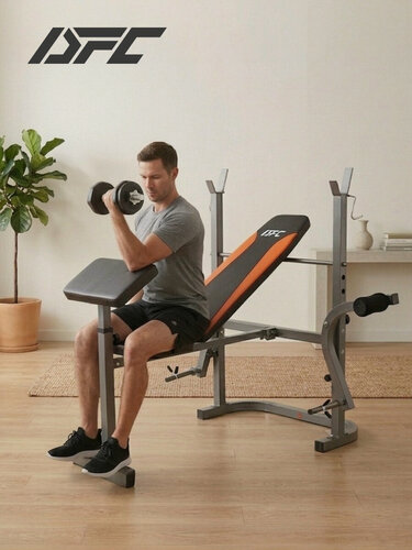 Изображение товара Скамья под штангу с опциями DFC D125