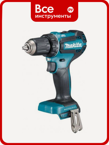 Изображение товара Аккумуляторный дрель-шуруповерт Makita LXT, крутящий момент 50 Нм, две скорости, подсветка рабочей зоны
