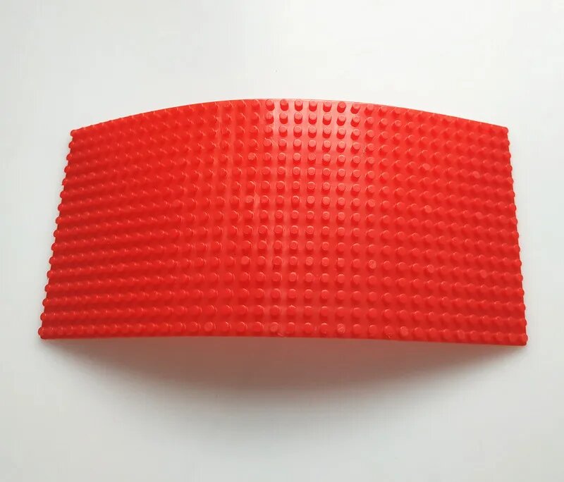Красные пластиковые блоки для сборки, pannel red