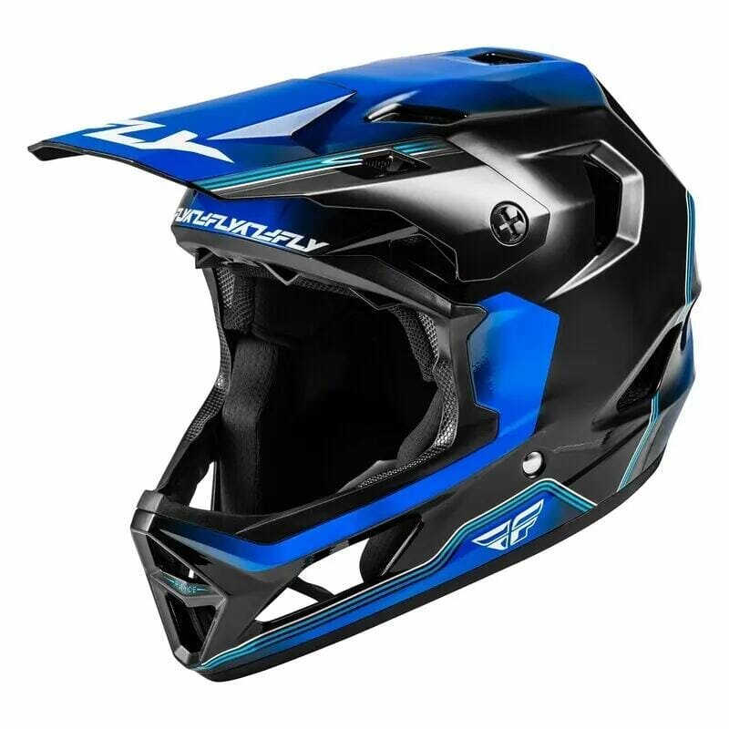 DECATHLON шлем защитный Decathlon Rayce, синий/черный, 55-56 см