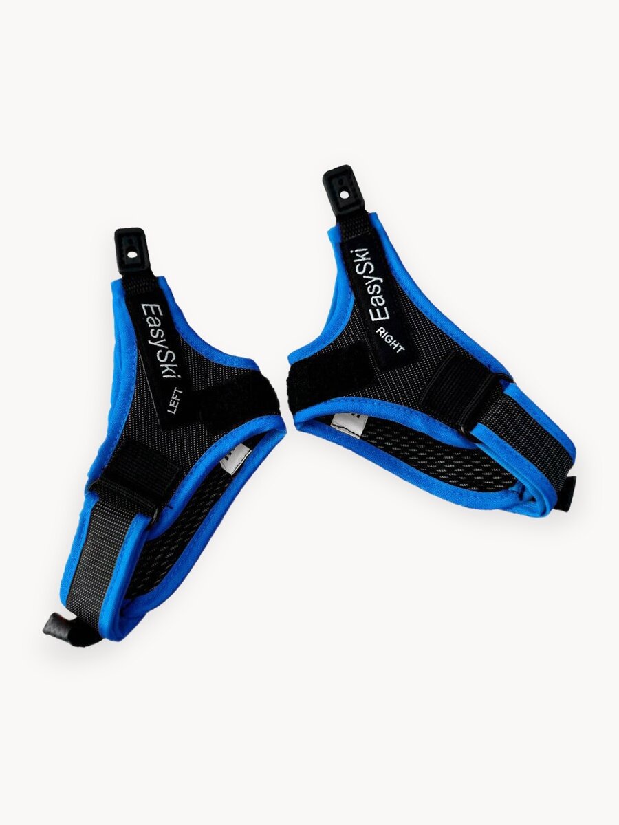 Темляки Clip EASYSKI, для лыжных/лыжероллерных/роллерных палок, Clip, цвет Синий