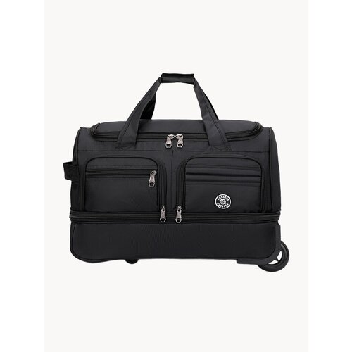 Сумка POSSESS 50х37х50 см ручная кладь серо-зеленый 9450₽