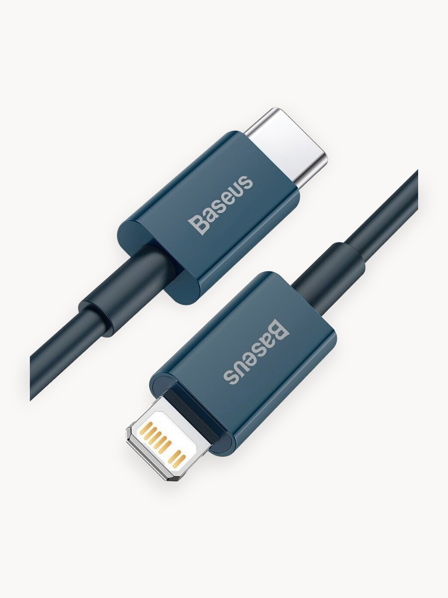Кабель Baseus Superior Series Fast Charging Data Cable Type-C to Lightning PD 20W 1m Blue (CATLYS-A03)