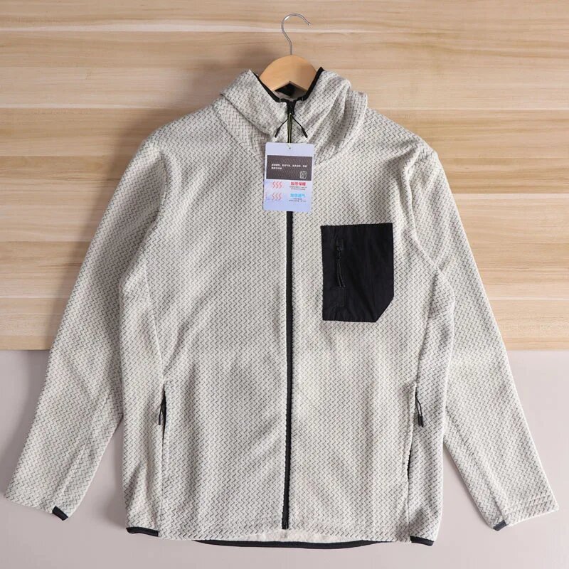 Толстовка-куртка 2026 Outdoor R1 L, Oatmeal color