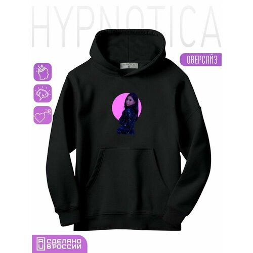 фото Худи hypnotica, размер m, черный