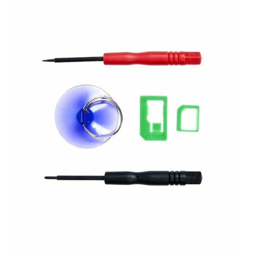 Набор инструментов BAKU BK-7296 (5 в 1) для ремонта мобильных телефонов и ноутбуков iPhone, iPad, Samsung