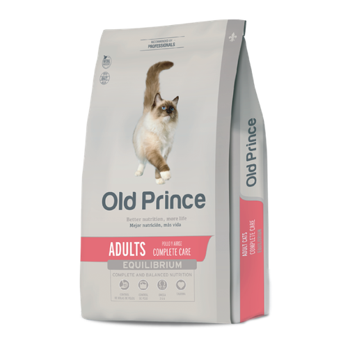 Сухой корм Old Prince Equilibrium Cat Complete Care для кошек комплексный уход 1кг.