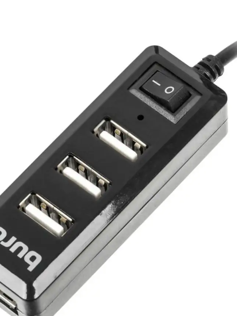 Хаб Buro USB20 4xUSB BU-HUB4-05L-U20