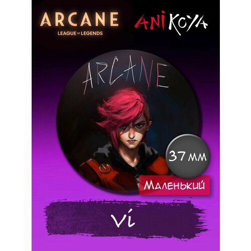 Значок AniKoya 5 pieces canvas art arcane jinx vi league of legends tv poster painting wall pictrure print nordic living room home decoration