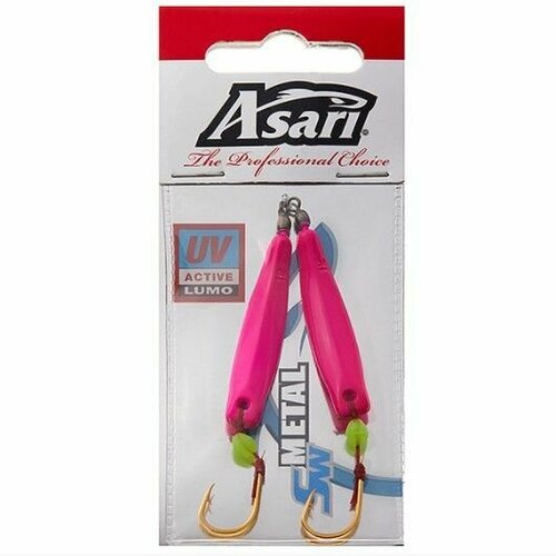 Приманка Asari Banana Lite #15гр 59 Fluo Pink